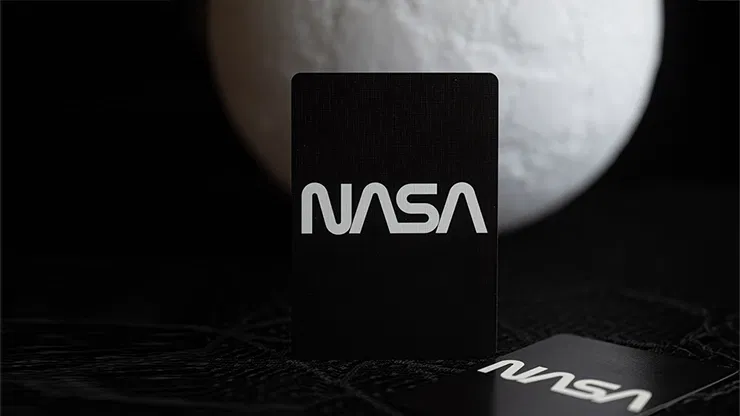 Silver Foil NASA Worm Playing Cards - image 5