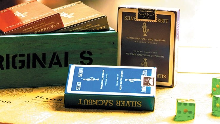 Silver Sackbut Playing Cards V2 (Cyan) - thumbnail 7