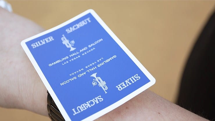 Silver Sackbut Playing Cards V2 (Cyan) - thumbnail 8