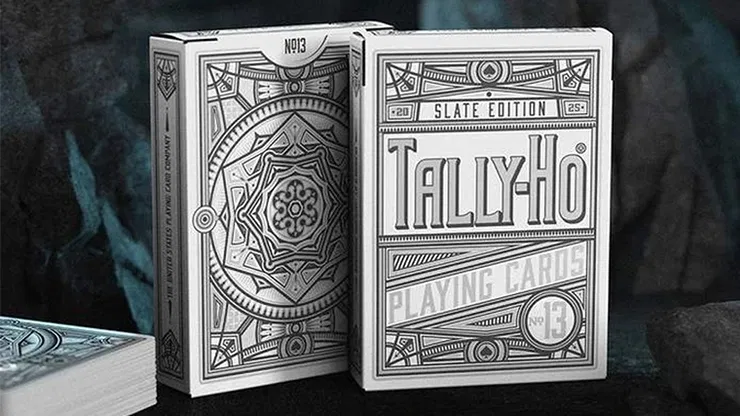 Slate Tally-Ho Playing Cards - image 1