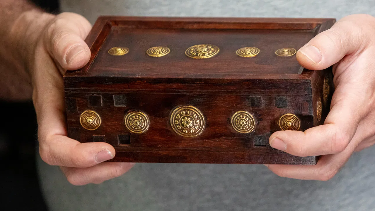 Sliding Sticks Puzzle Box - image 1