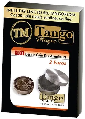 Slot Boston Coin Box (Aluminum) - 2 Euro