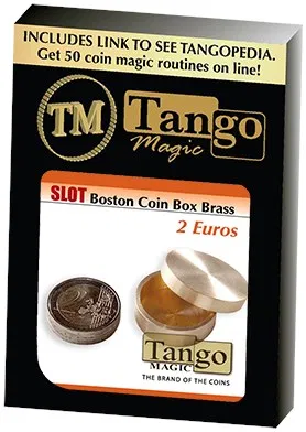 Slot Boston Box Brass 2 Euro