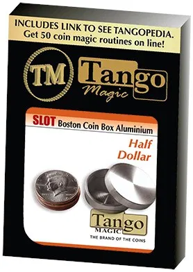 Slot Boston Coin Box (Aluminum) - Half Dollar