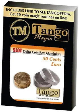 Slot Okito Coin Box (Aluminum) - 50 Euro Cents