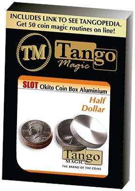 Slot Okito Coin Box (Aluminum) - Half Dollar