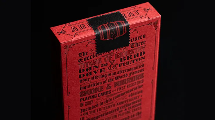 Smoke & Mirrors Anniversary Edition: Rouge Playing Cards - image 2