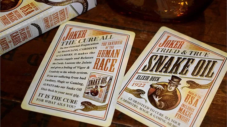 Snake Oil Elixir Playing Cards - image 3
