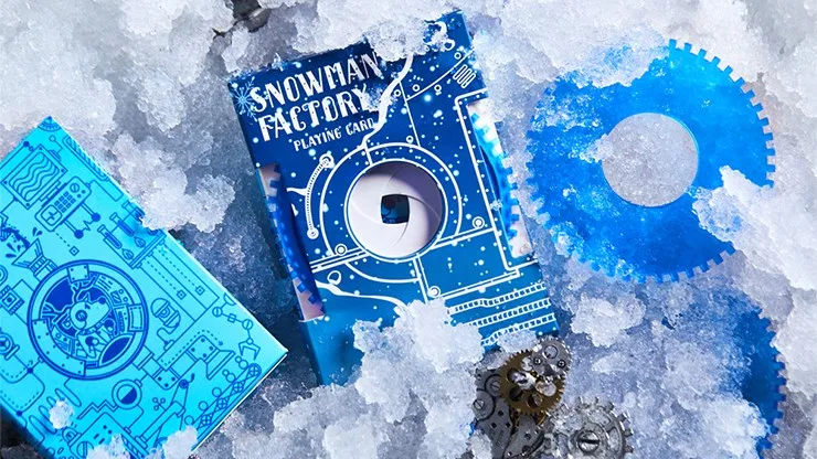 Snowman Factory Playing Cards - image 2