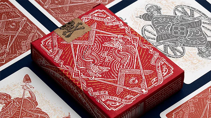 Sons of Liberty Playing Cards (Patriot Red) - image 3