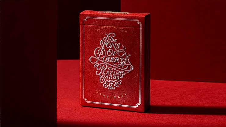 Sons of Liberty Playing Cards (Patriot Red) - image 1