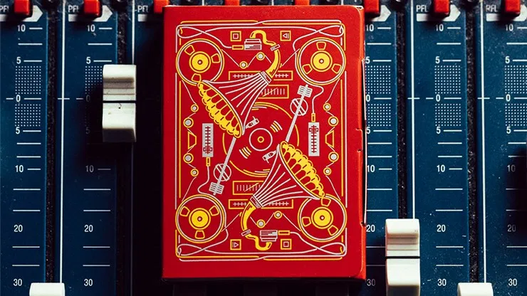 Red Soundboards Playing Cards - image 3