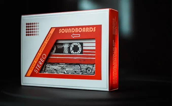 Red Soundboards Playing Cards - image 1