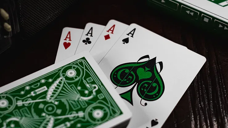 Soundboards V4 Green Edition Playing Cards - image 5
