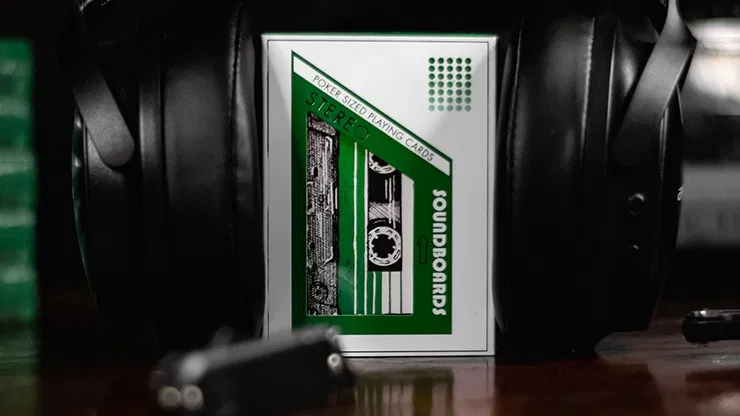 Soundboards V4 Green Edition Playing Cards - image 1