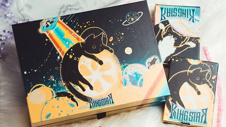 Space Cat V2 Collector's Box Set Playing Cards - image 1