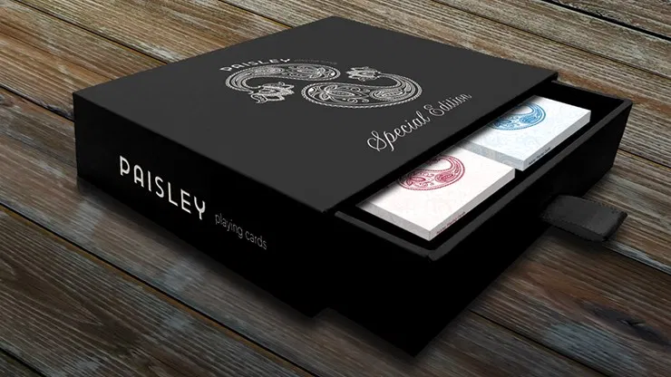 Special Edition Diamon Playing Cards Paisley Box Set - image 2