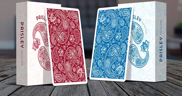 Special Edition Diamon Playing Cards Paisley Box Set - image 3
