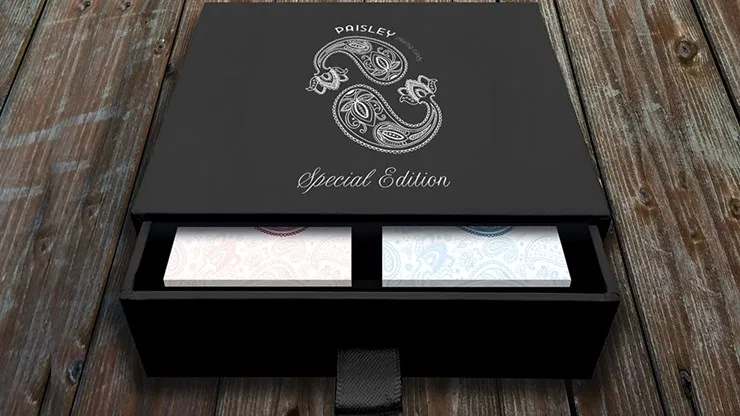 Special Edition Diamon Playing Cards Paisley Box Set - image 1