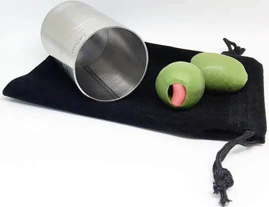 Spirit/Shot Measure Chop Cup (with Olives) - image 2