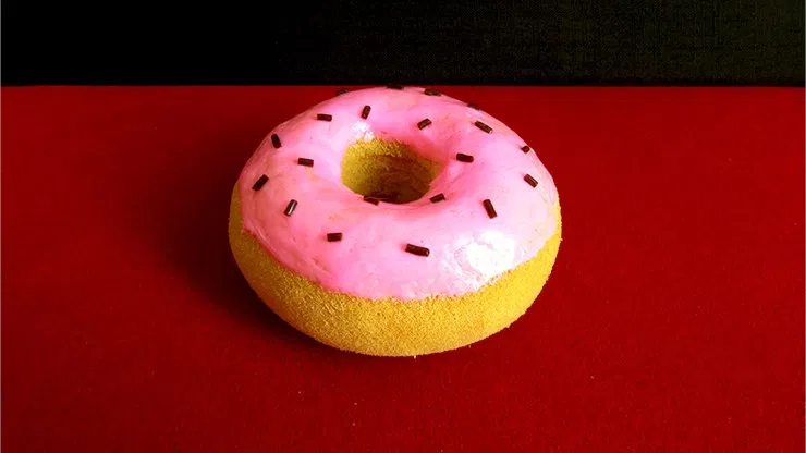 Sponge pink Doughnut