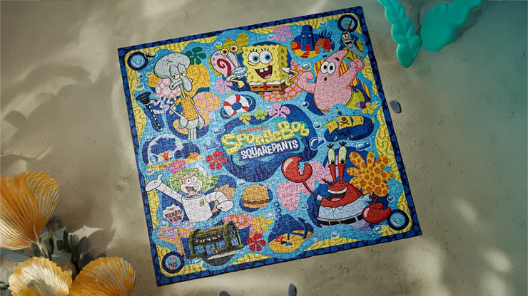 SpongeBob SquarePants Jigsaw Puzzle - image 3