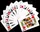 Spring Fan of Cards
