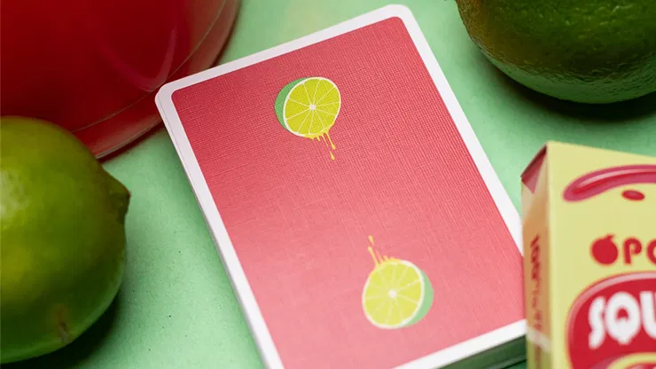 Squeezers V4 Playing Cards (Cherry Limeade) - image 3