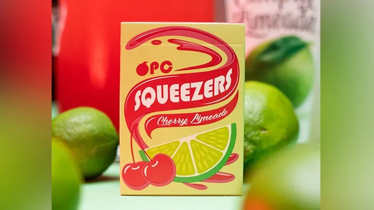 Squeezers V4 Playing Cards (Cherry Limeade) - image 1