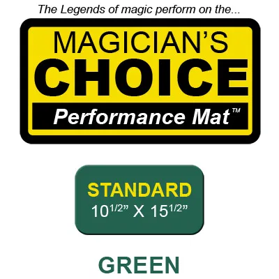 Standard Close-Up Mat (GREEN - 10.5x15.5)