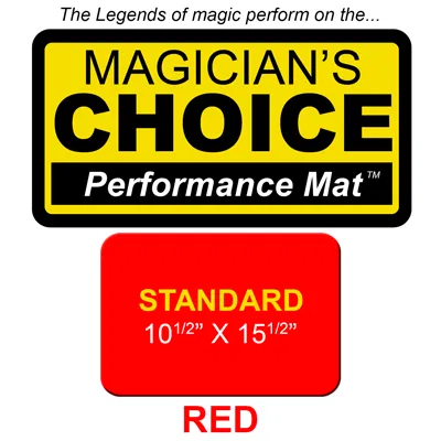 Standard Close-Up Mat (RED - 10.5x15.5)