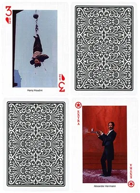 Stars of Magic Playing Cards (Black) - image 2