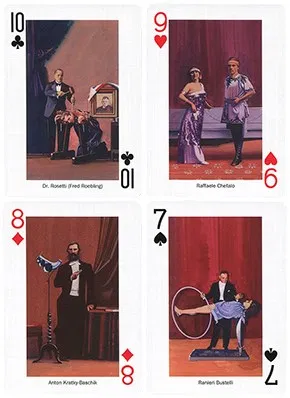 Stars of Magic Playing Cards (Black) - image 4