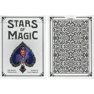 Stars of Magic Playing Cards (White)
