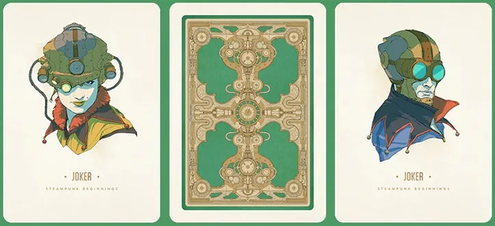 Steampunk Beginnings Playing Cards - image 2