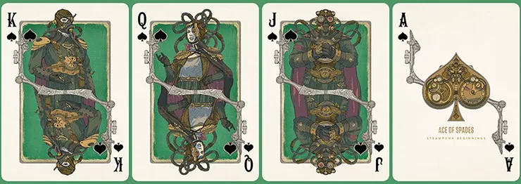 Steampunk Beginnings Playing Cards - image 3