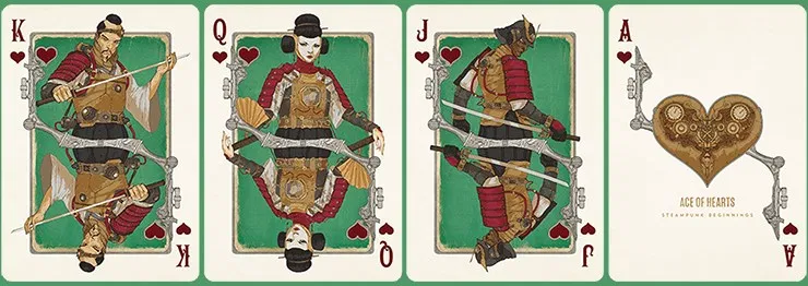 Steampunk Beginnings Playing Cards - image 4