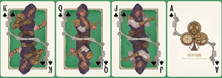 Steampunk Beginnings Playing Cards - image 6