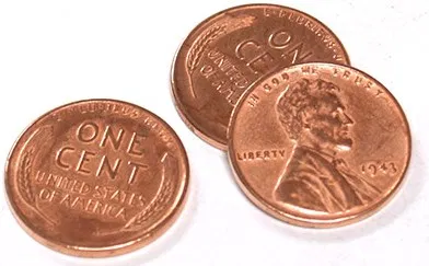 Steel Core Coin - Penny (3-Pack)