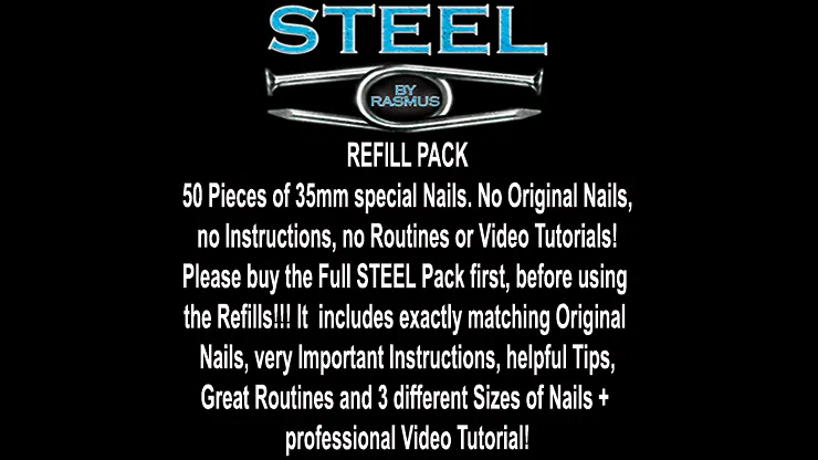 STEEL - Refill Nails 