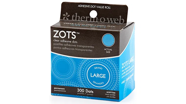 Sticky Dots Large Roll of 300