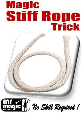 Soft & Hard/Stiff Rope Indian Rope Magic Trick Children's Easy Magic+Tutorial 6L 