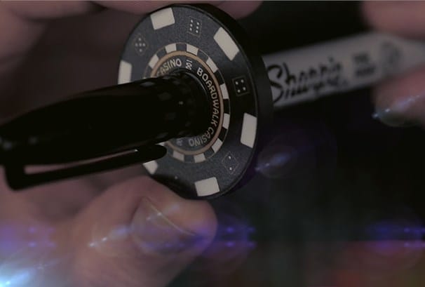 Straight Thru (Sharpie Thru Poker Chip) - thumbnail 4