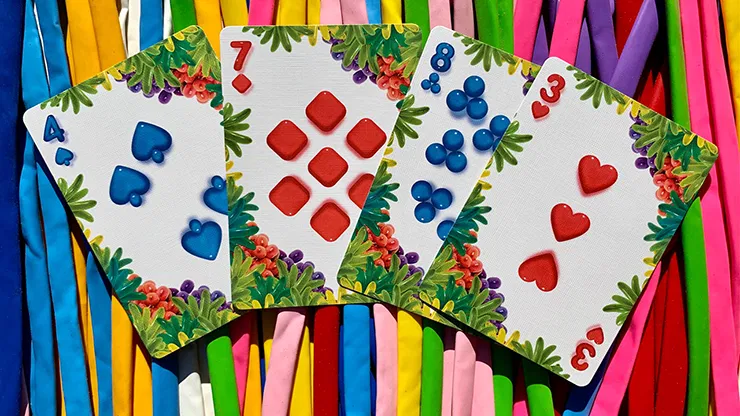 Bicycle Balloon Jungle Playing Cards - Stripper Deck - image 6