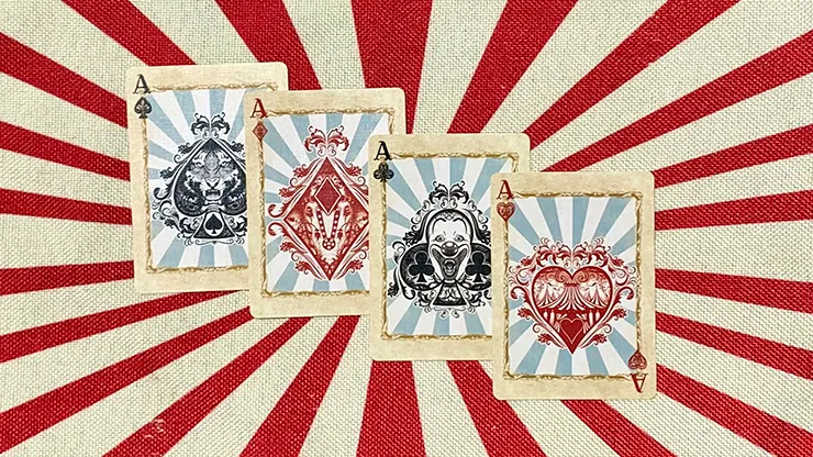 Stripper Bicycle Circus Nostalgic Playing Cards - image 3