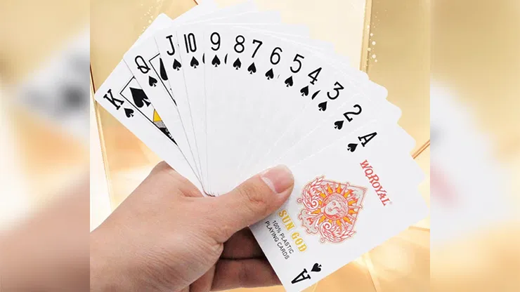 Sun God Greek Mythology Themed Orange Edition Playing Cards - image 3