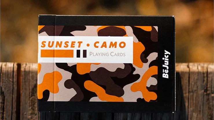Sunset Camo Playing Cards - image 1