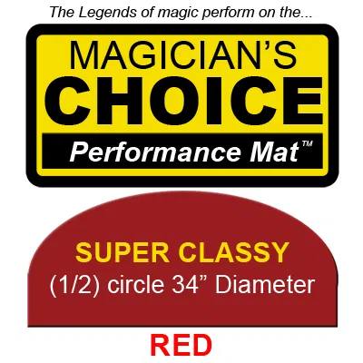 Super Classy Close-Up Mat (RED, 34 inch)