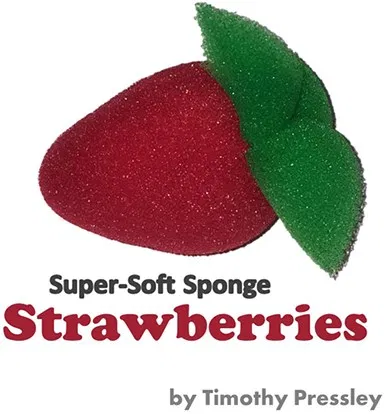 Super-Soft Sponge Strawberries