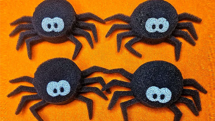 Super Sponge Spiders Sponge Ball Set - image 3